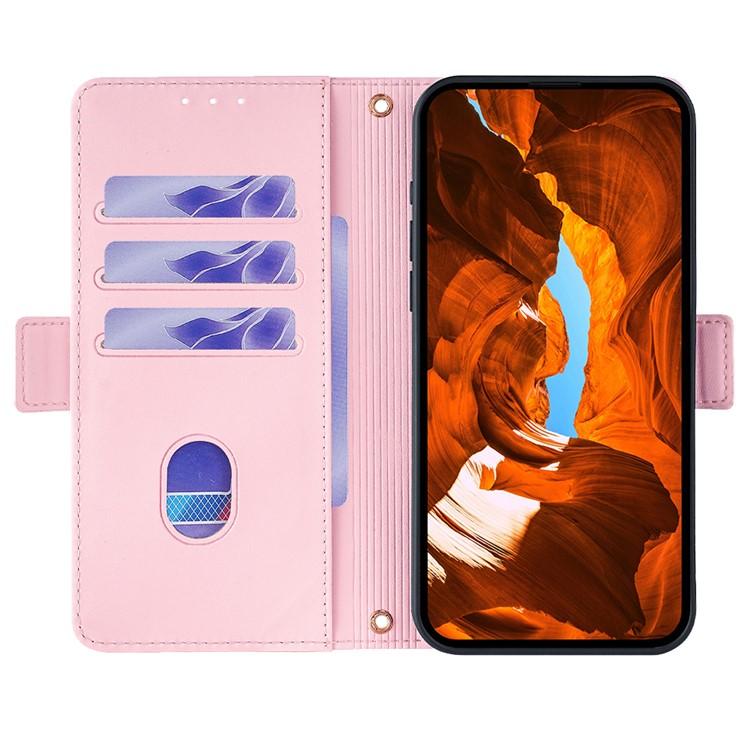For Tecno Camon 50 4G Crossbody Chain Leather Phone Case