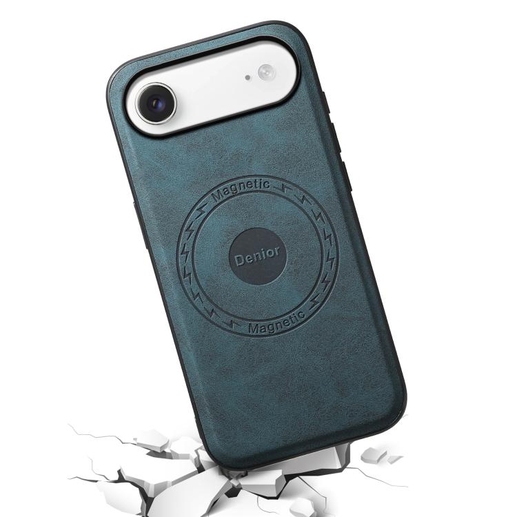 For iPhone Air Denior D13 Retro Texture Leather MagSafe Card Bag Phone Case