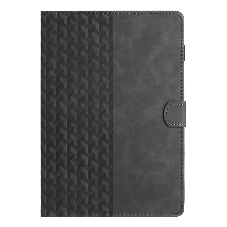 For Samsung Galaxy Tab A11 / A9 Building Blocks Embossed Leather Tablet Case
