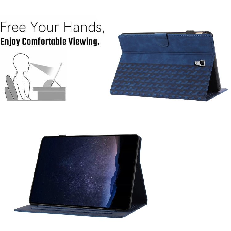 For Samsung Galaxy Tab A 10.5 T590 Building Blocks Embossed Leather Smart Tablet Case