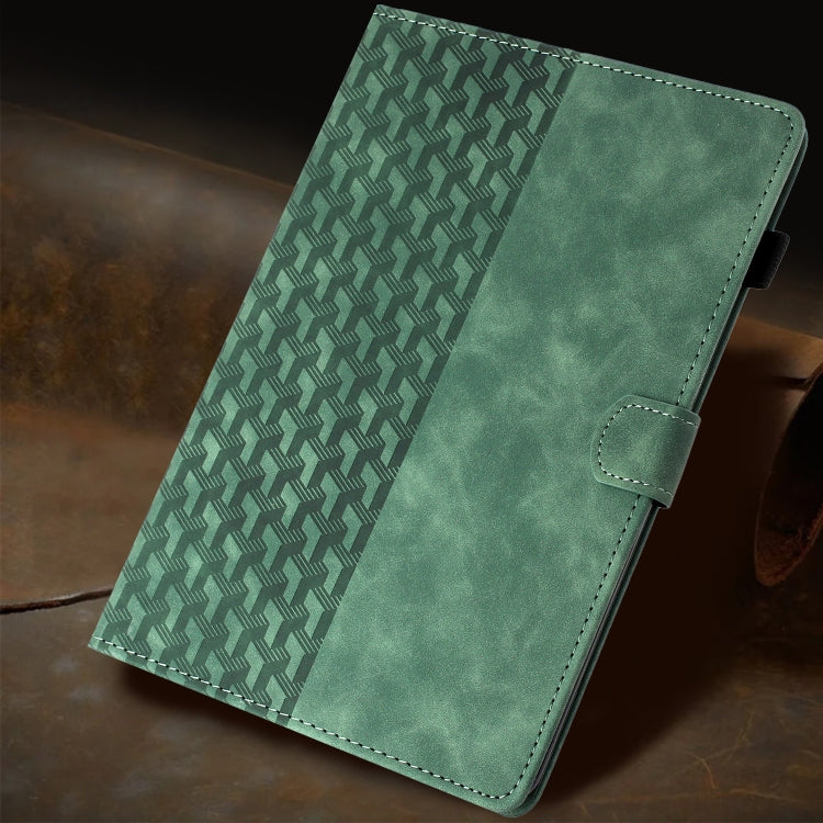 For Samsung Galaxy Tab A 10.5 T590 Building Blocks Embossed Leather Smart Tablet Case