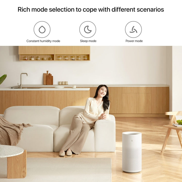 Xiaomi Mijia Pure Smart Fog-Free Humidifier 2, Specification:US Plug - White
