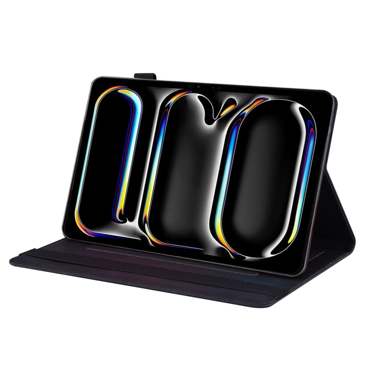 For iPad Pro 13 2025 / 2024 Splicing Shockproof Leather Tablet Case
