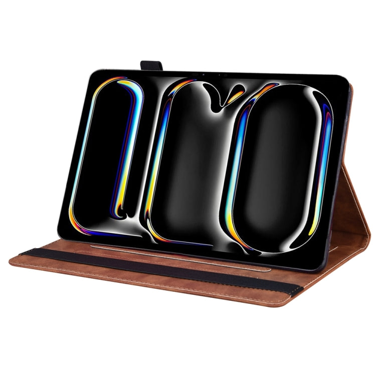For iPad Pro 13 2025 / 2024 Splicing Shockproof Leather Tablet Case