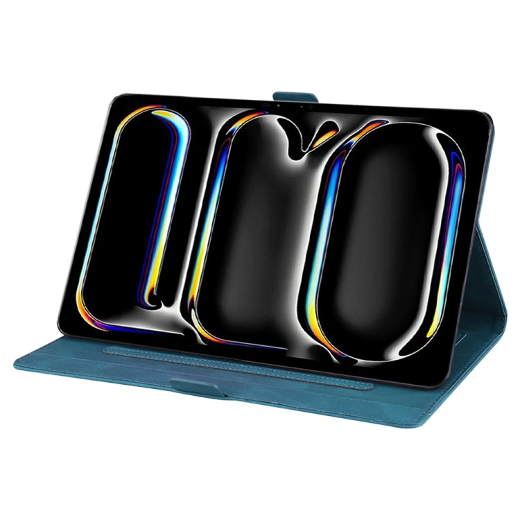 For iPad Pro 13 2025 / 2024 Love Butterfly Embossed Leather Tablet Case