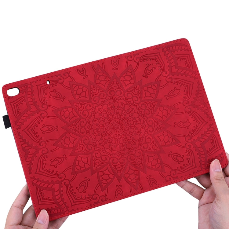 For iPad Pro 13 2025 / 2024 Calf Texture Embossed Leather Tablet Case