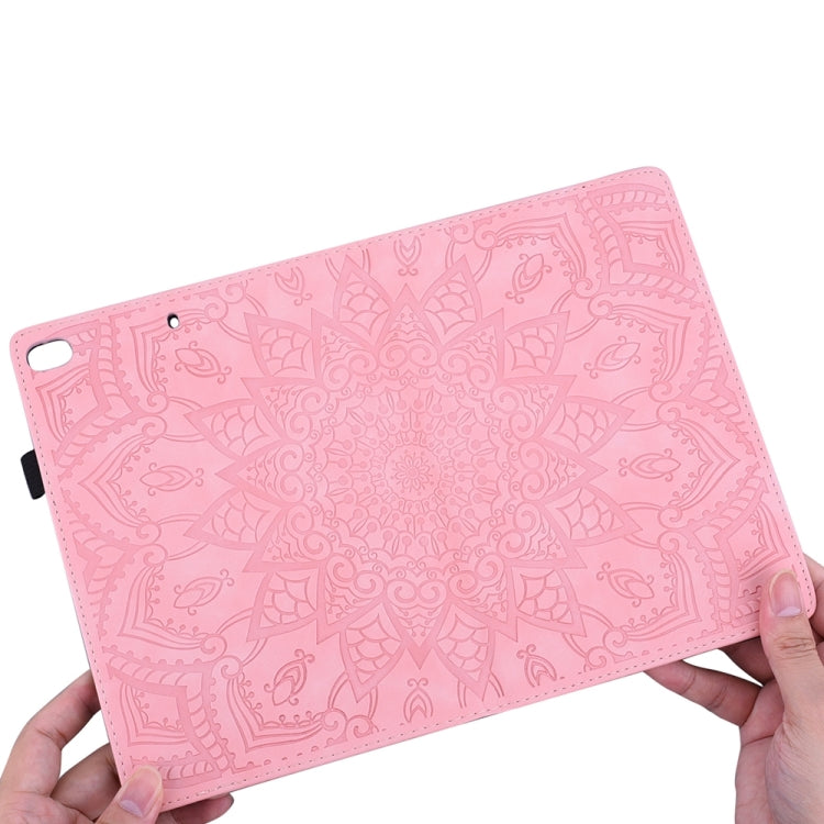 For iPad Pro 13 2025 / 2024 Calf Texture Embossed Leather Tablet Case