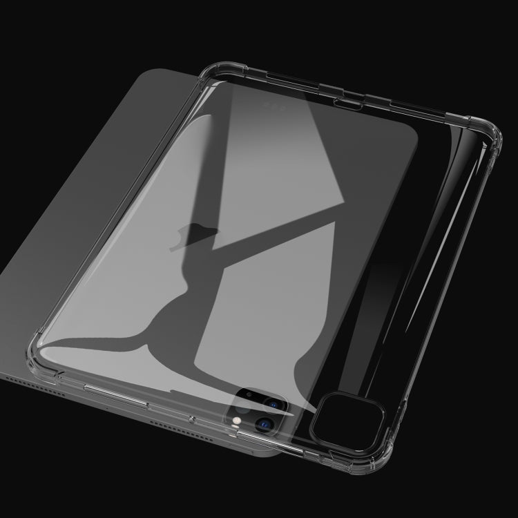 For iPad Pro 13 2025 / 2024 Highly Transparent TPU Full Thicken Corners Shockproof Protective Case - Transparent