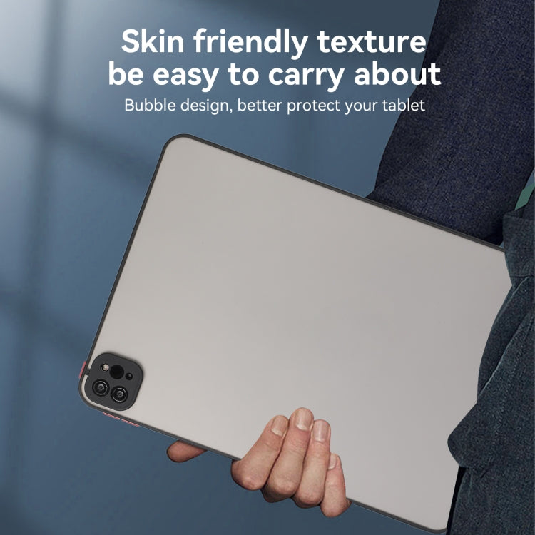 For iPad Pro 11 2025 / 2024 Skin Feel 2 in 1 PC Hybrid TPU Tablet Case