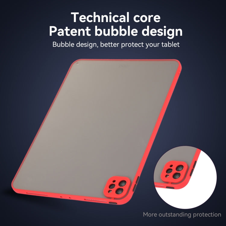 For iPad Pro 13 2025 / 2024 Skin Feel 2 in 1 PC Hybrid TPU Tablet Case