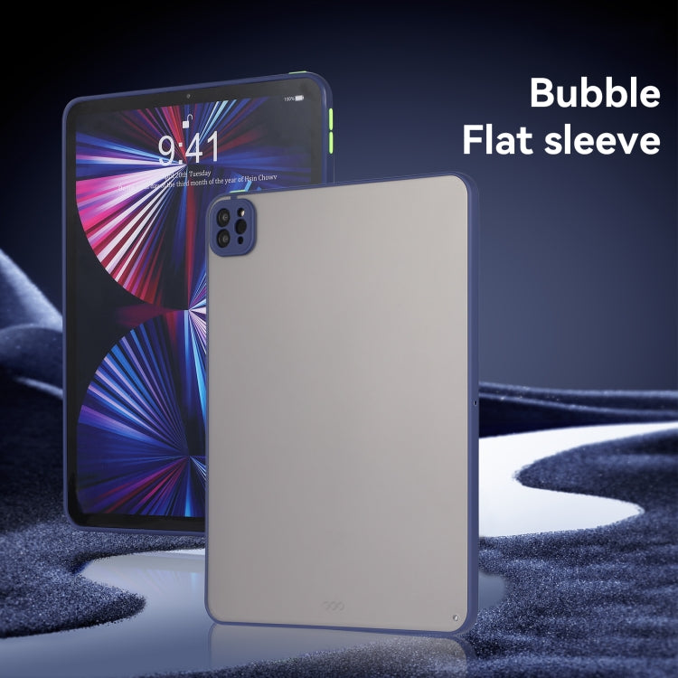 For iPad Pro 13 2025 / 2024 Skin Feel 2 in 1 PC Hybrid TPU Tablet Case