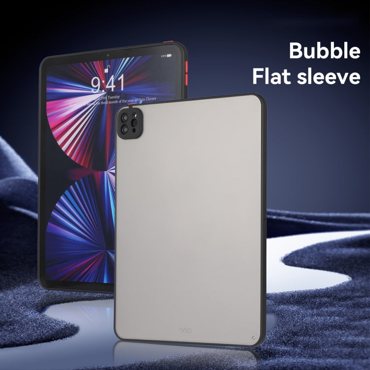 For iPad Pro 12.9 2022/2021/2020/2018 Skin Feel 2 in 1 PC Hybrid TPU Tablet Case