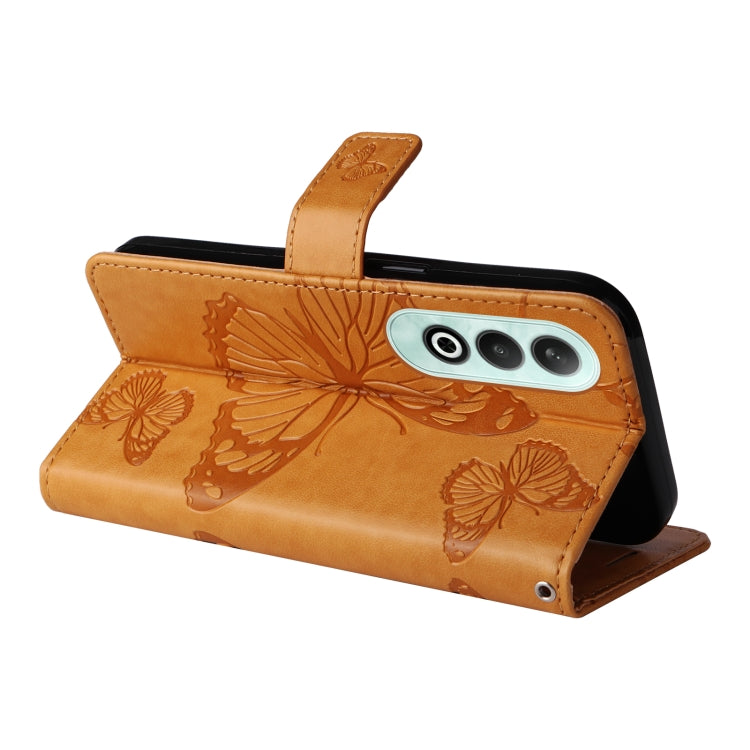 For OnePlus Nord CE4 3D Butterfly Embossed Flip Leather Phone Case