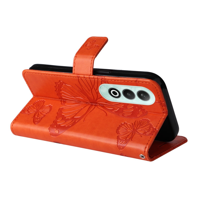 For OnePlus Nord CE4 3D Butterfly Embossed Flip Leather Phone Case