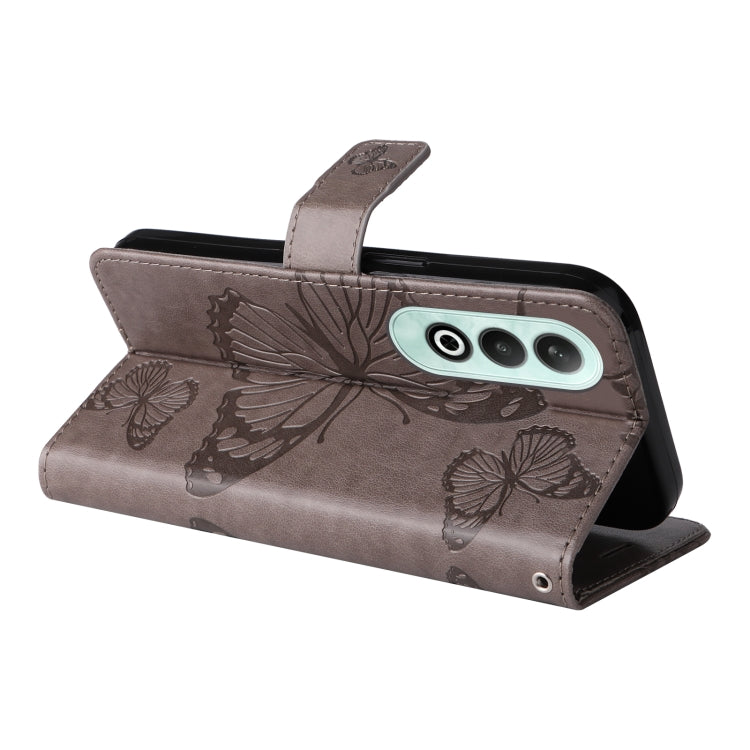 For OnePlus Nord CE4 3D Butterfly Embossed Flip Leather Phone Case