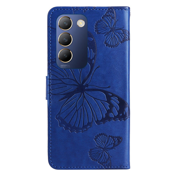 For vivo Y200e 5G Global / V30 Lite India 3D Butterfly Embossed Flip Leather Phone Case