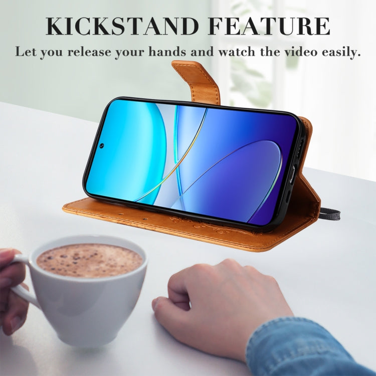 For vivo Y200e 5G Global / V30 Lite India 3D Butterfly Embossed Flip Leather Phone Case