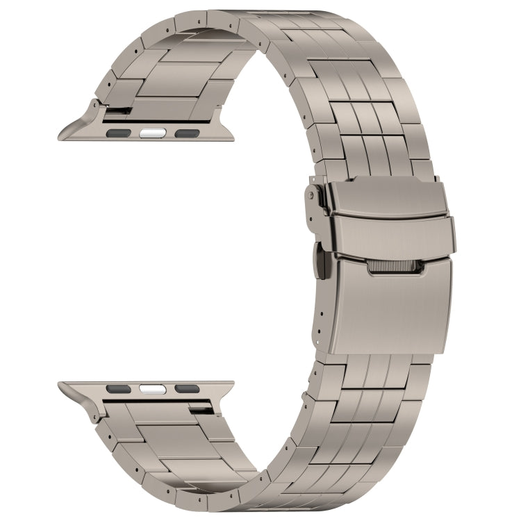 For Apple Watch SE 2022 40mm Armor 5-bead Titanium Watch Band