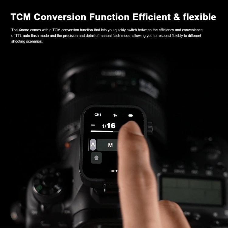 Godox X3 TTL Wireless Flash Trigger Touch Screen Flash Transmitter For Sony - Black