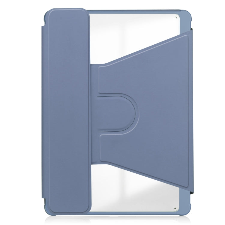 For iPad Pro 13 2025 / 2024 Transparent Rotation Smart Leather Tablet Case