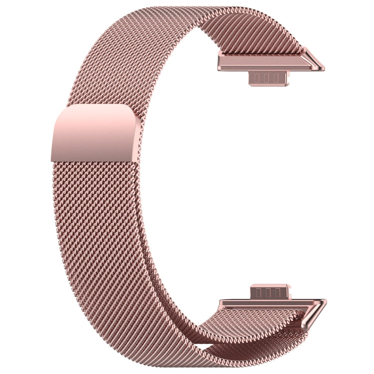 For Huawei Watch Fit3 Milanese Metal Watch Band