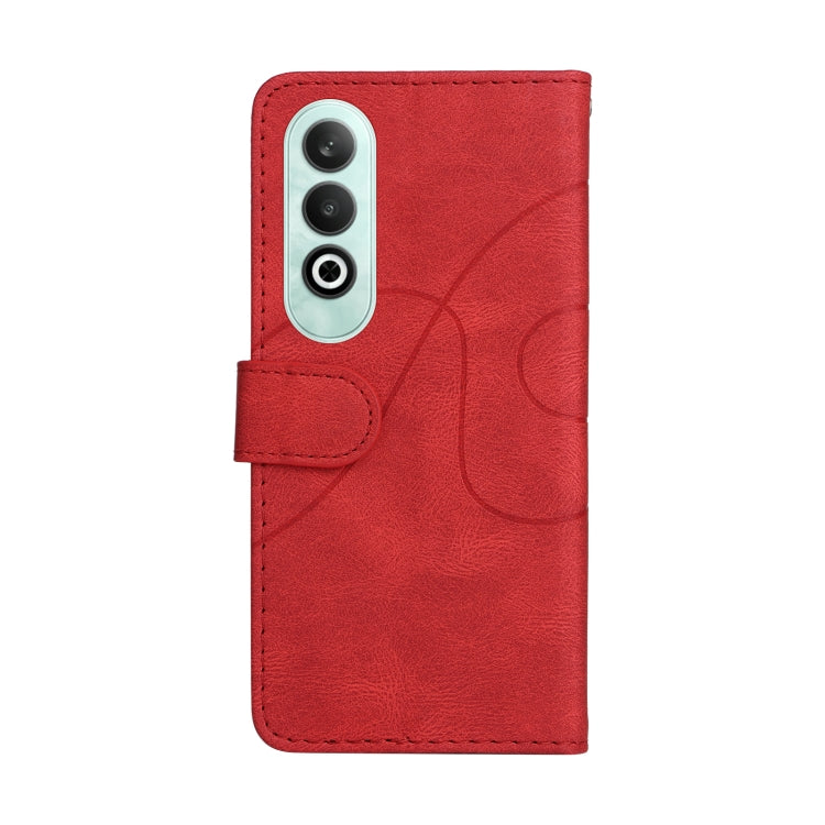 For OnePlus Nord CE4 Dual-color Splicing Flip Leather Phone Case