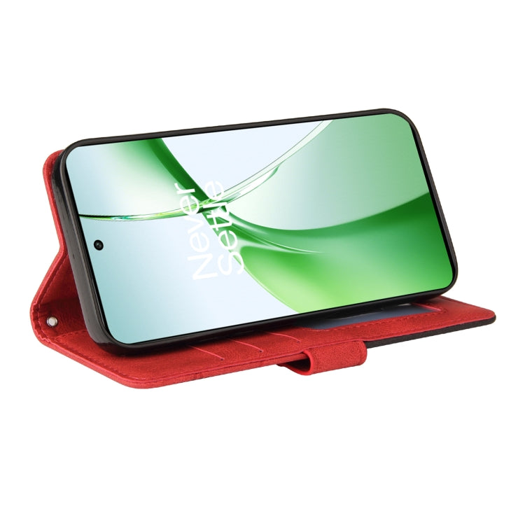 For OnePlus Nord CE4 Dual-color Splicing Flip Leather Phone Case