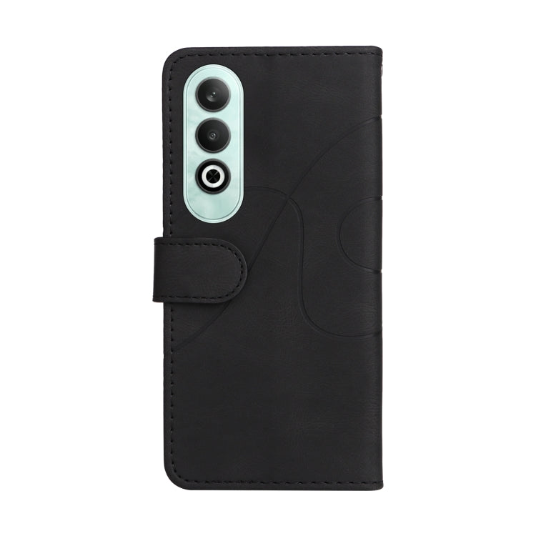 For OnePlus Nord CE4 Dual-color Splicing Flip Leather Phone Case