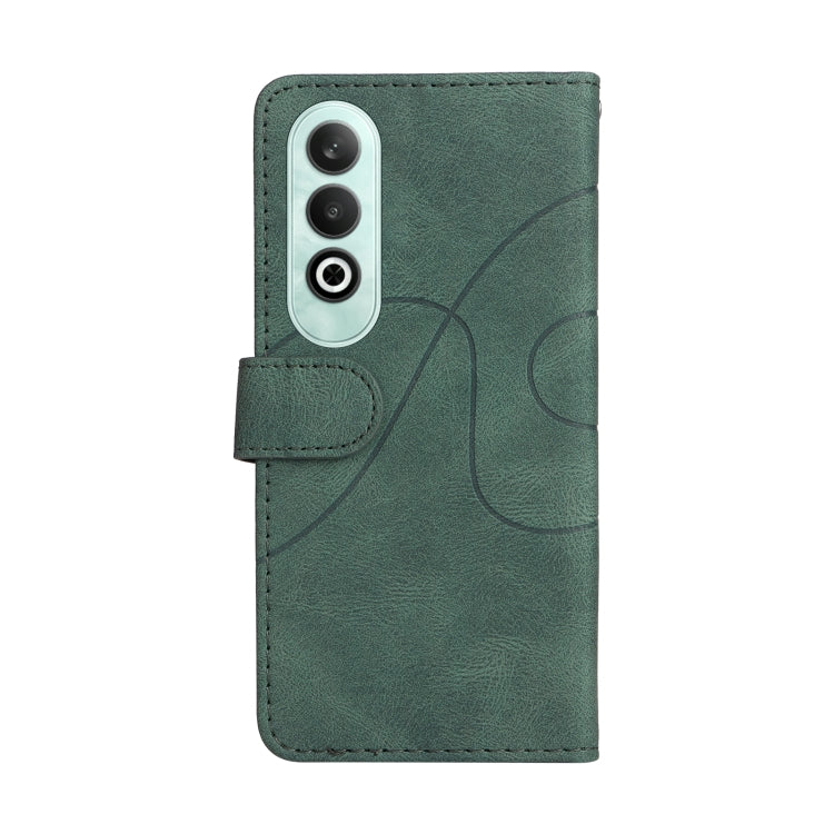 For OnePlus Nord CE4 Dual-color Splicing Flip Leather Phone Case