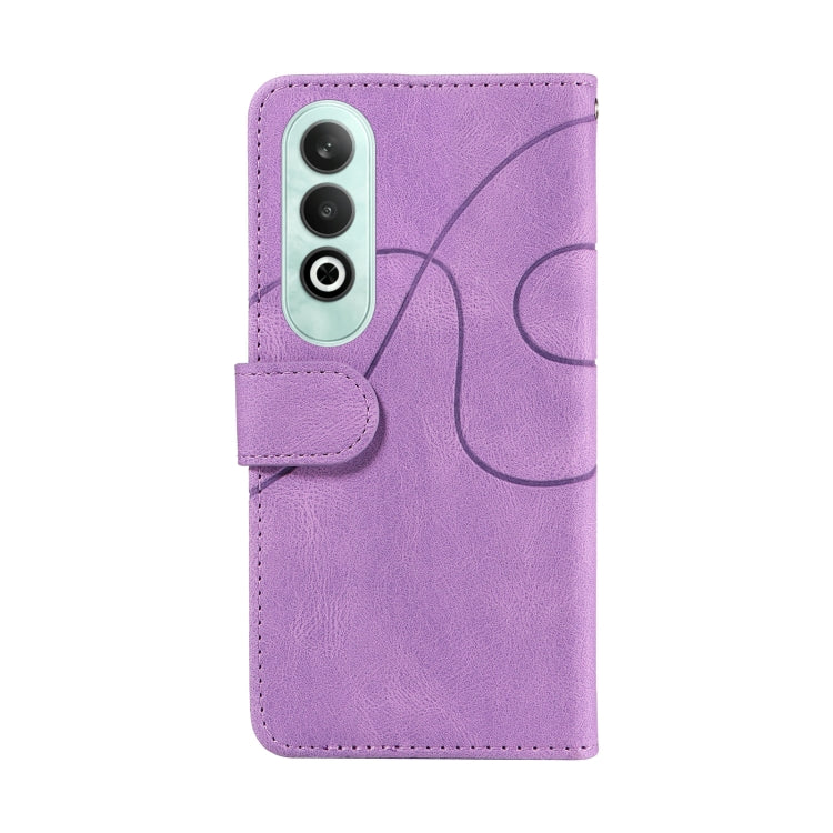 For OnePlus Nord CE4 Dual-color Splicing Flip Leather Phone Case