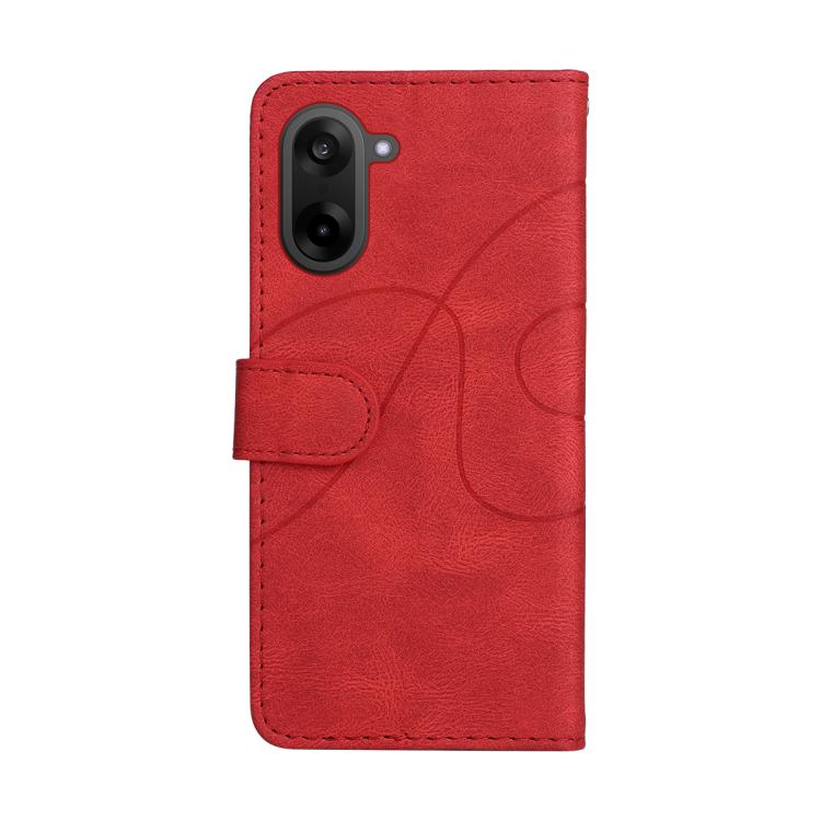 For OnePlus Nord CE5 Dual-color Splicing Flip Leather Phone Case