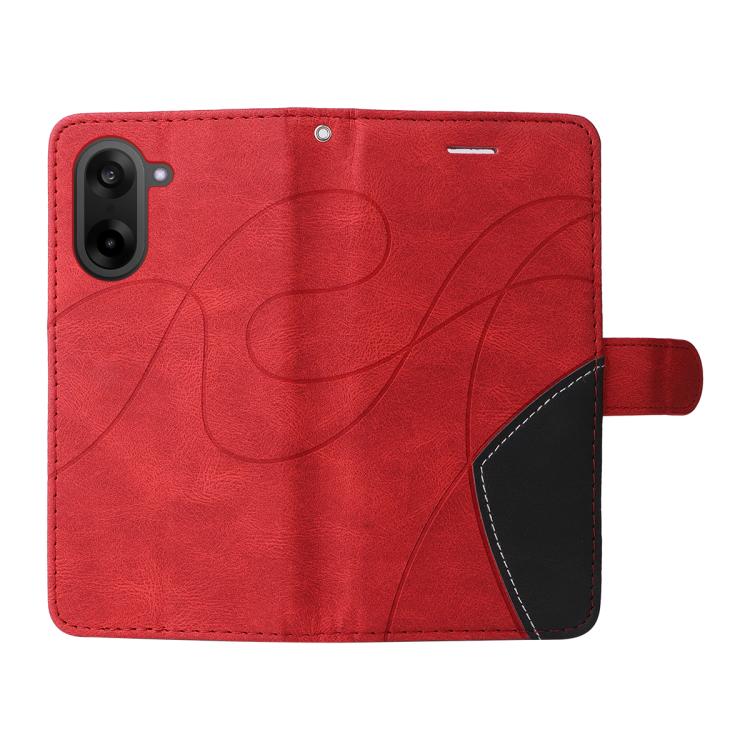 For OnePlus Nord CE5 Dual-color Splicing Flip Leather Phone Case