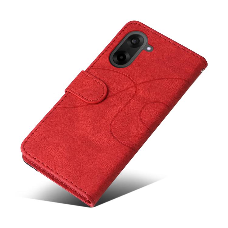For OnePlus Nord CE5 Dual-color Splicing Flip Leather Phone Case