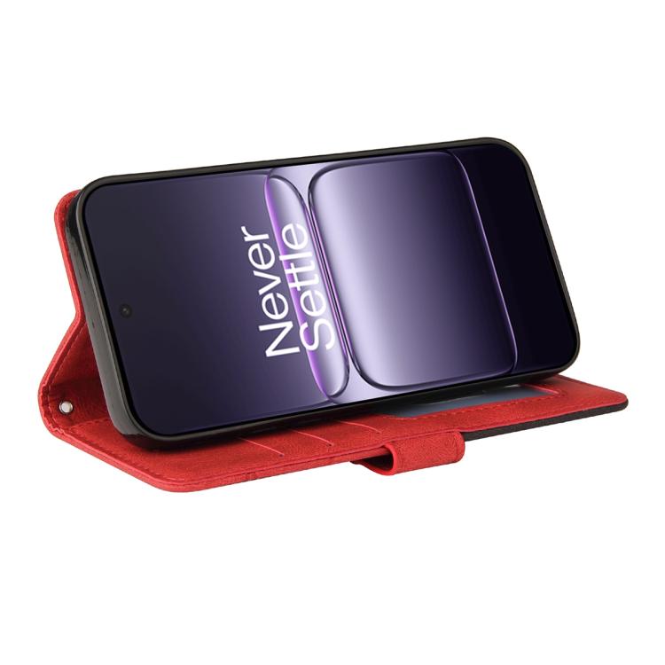 For OnePlus Nord CE5 Dual-color Splicing Flip Leather Phone Case