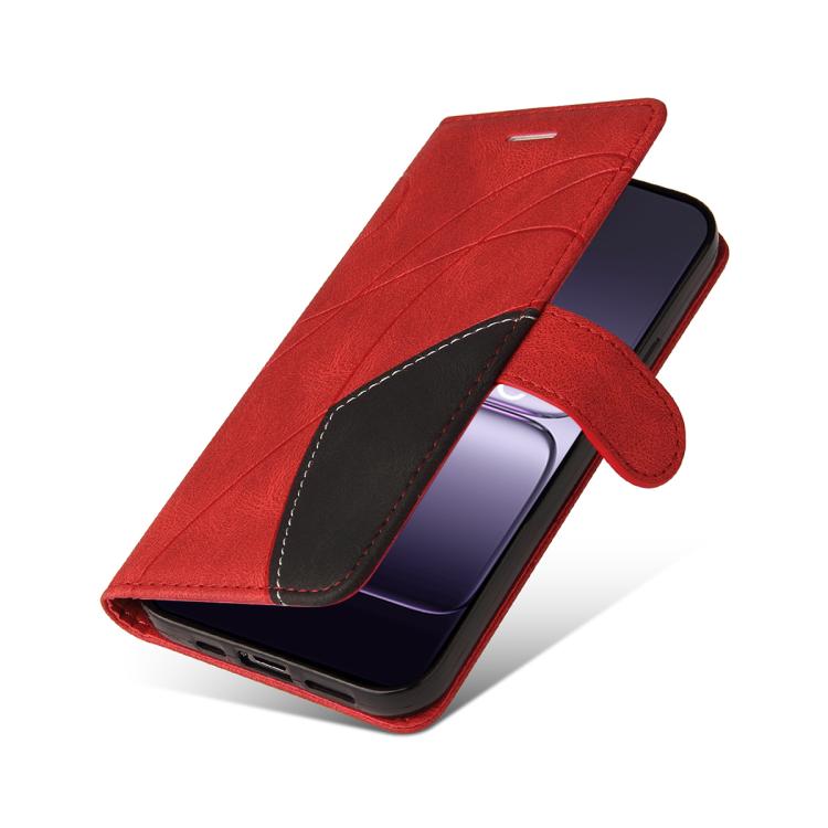 For OnePlus Nord CE5 Dual-color Splicing Flip Leather Phone Case
