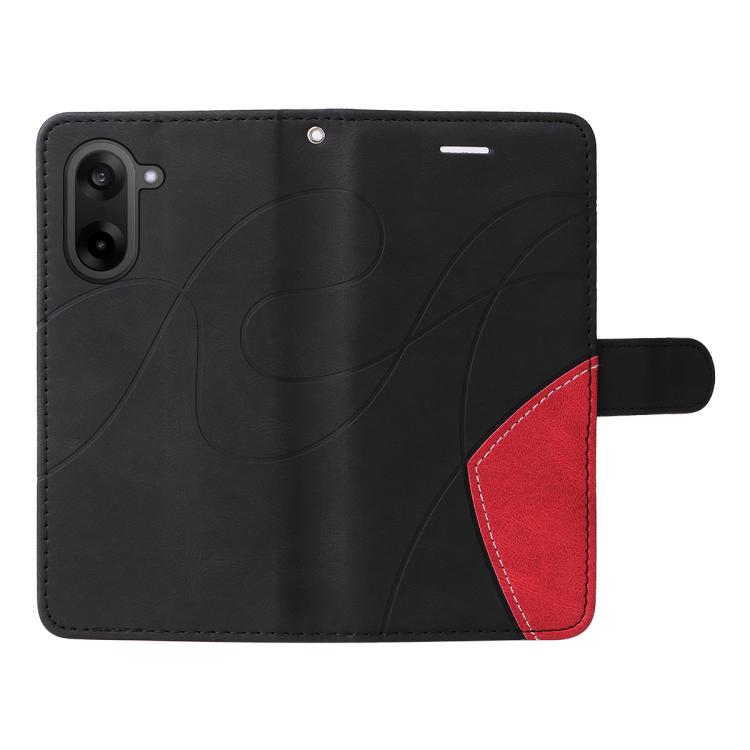 For OnePlus Nord CE5 Dual-color Splicing Flip Leather Phone Case
