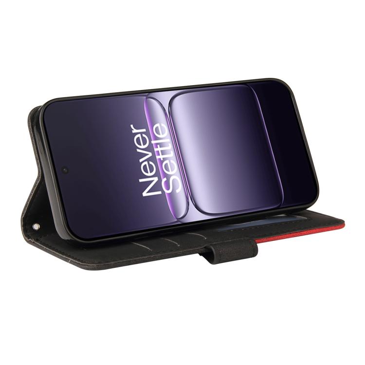 For OnePlus Nord CE5 Dual-color Splicing Flip Leather Phone Case