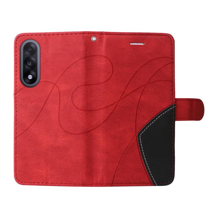 For OnePlus Ace 5 Ultra Dual-color Splicing Flip Leather Phone Case
