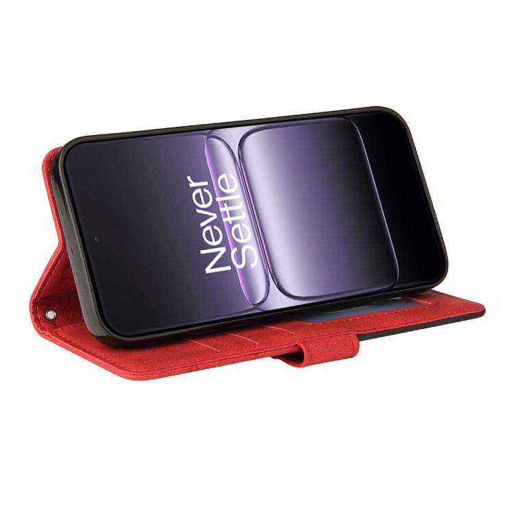 For OnePlus Ace 5 Ultra Dual-color Splicing Flip Leather Phone Case