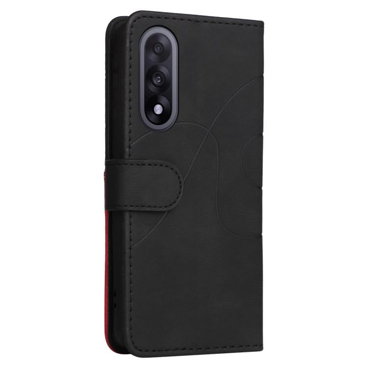 For OnePlus Ace 5 Ultra Dual-color Splicing Flip Leather Phone Case