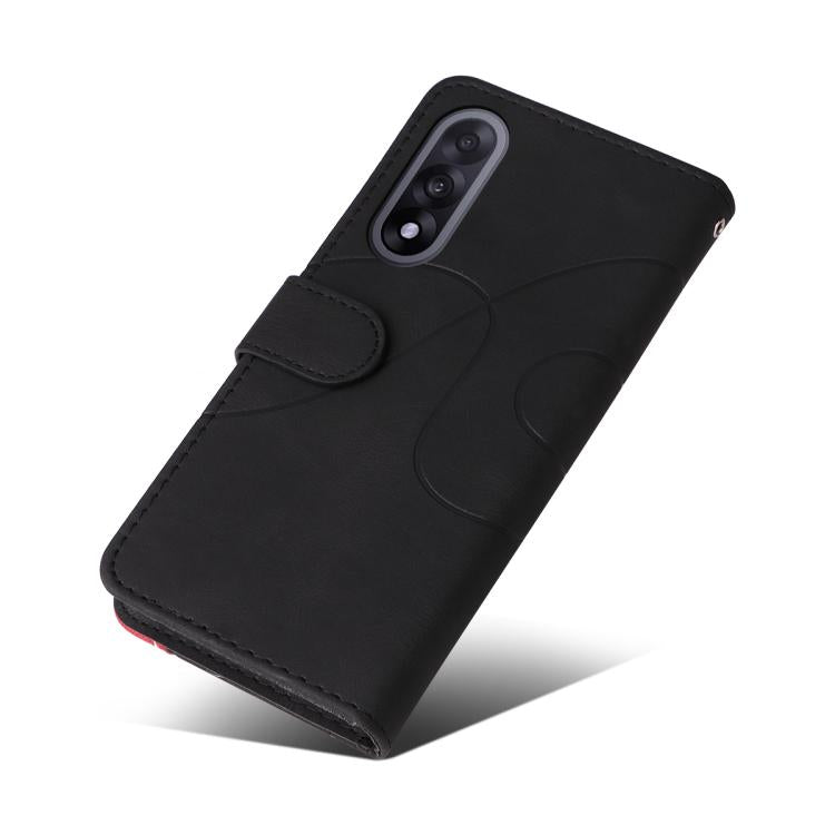 For OnePlus Ace 5 Ultra Dual-color Splicing Flip Leather Phone Case