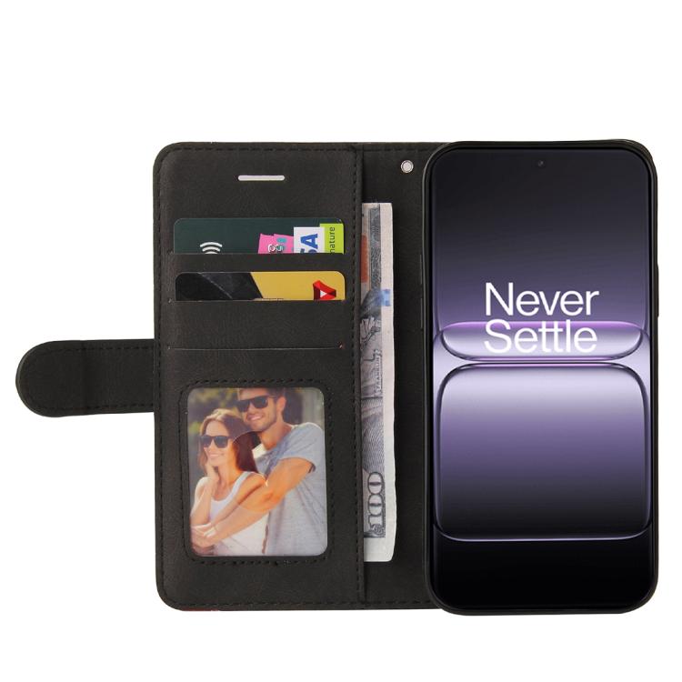 For OnePlus Ace 5 Ultra Dual-color Splicing Flip Leather Phone Case