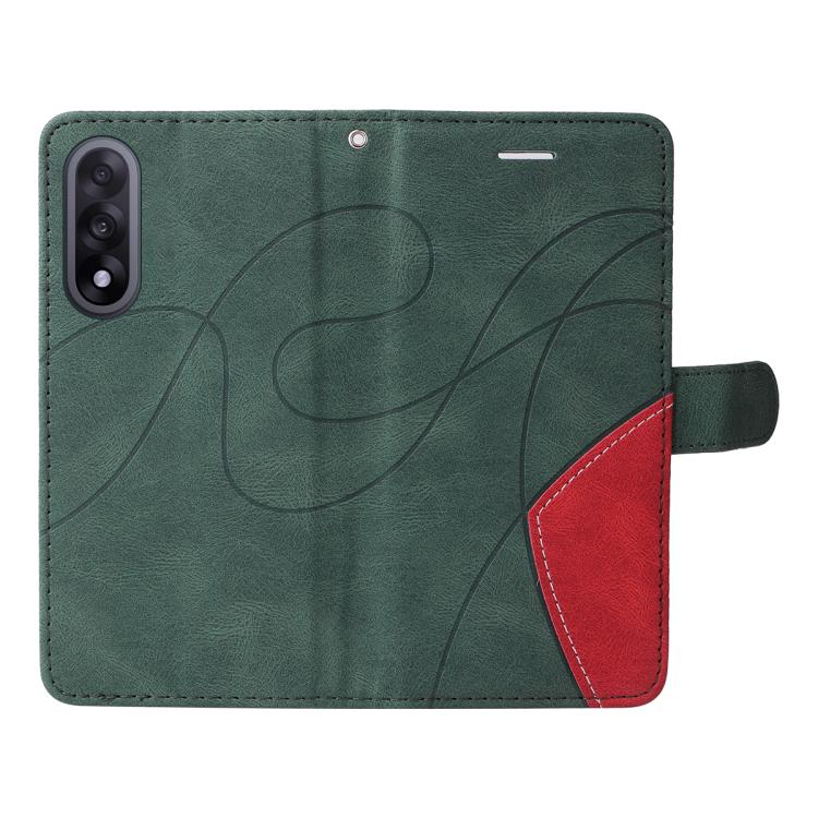 For OnePlus Ace 5 Ultra Dual-color Splicing Flip Leather Phone Case