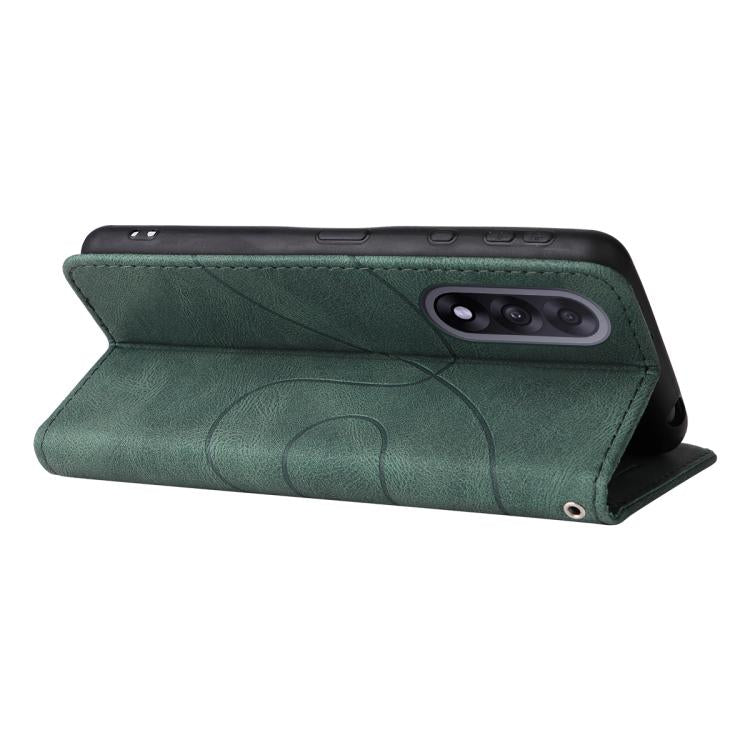 For OnePlus Ace 5 Ultra Dual-color Splicing Flip Leather Phone Case