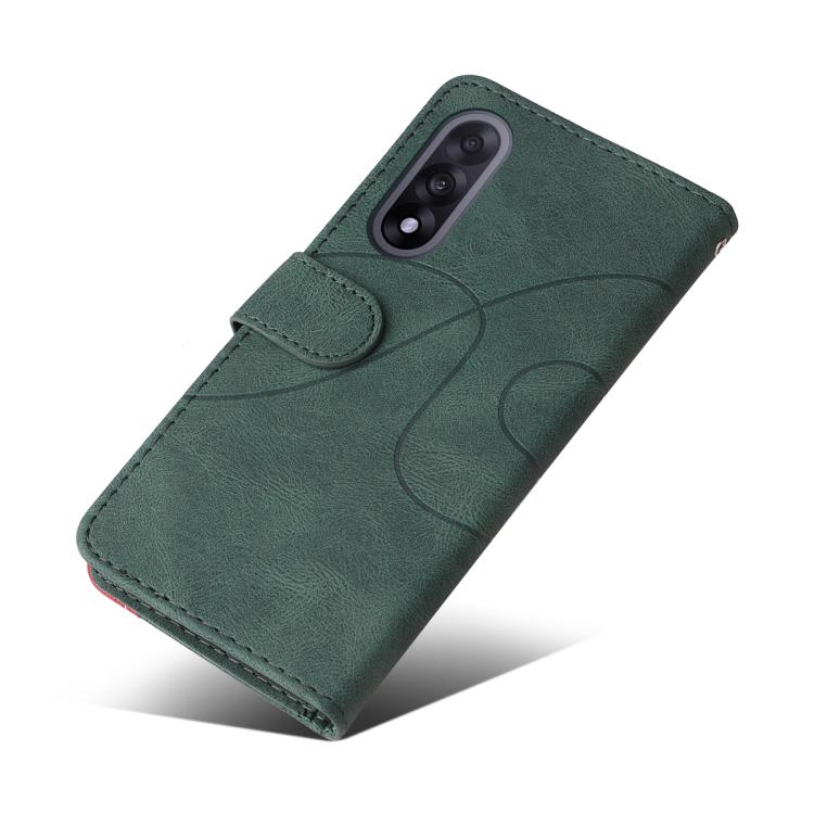 For OnePlus Ace 5 Ultra Dual-color Splicing Flip Leather Phone Case