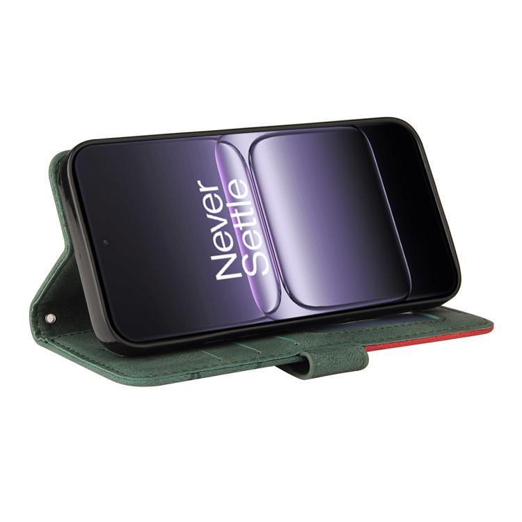 For OnePlus Ace 5 Ultra Dual-color Splicing Flip Leather Phone Case