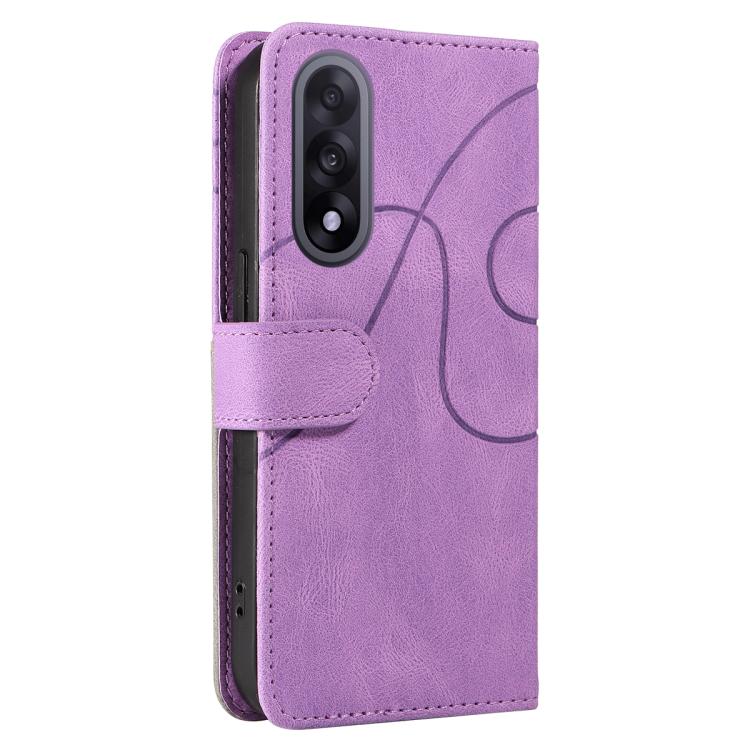 For OnePlus Ace 5 Ultra Dual-color Splicing Flip Leather Phone Case