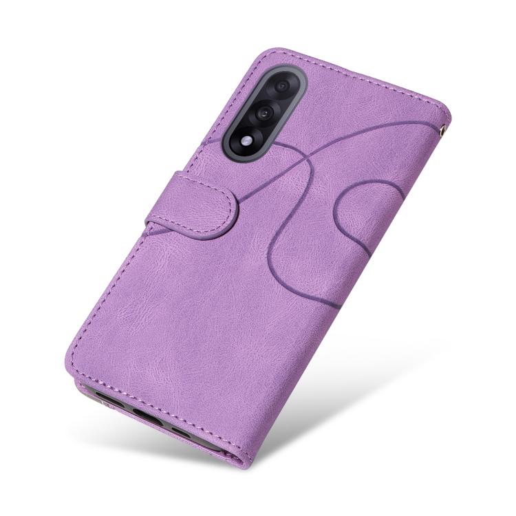 For OnePlus Ace 5 Ultra Dual-color Splicing Flip Leather Phone Case