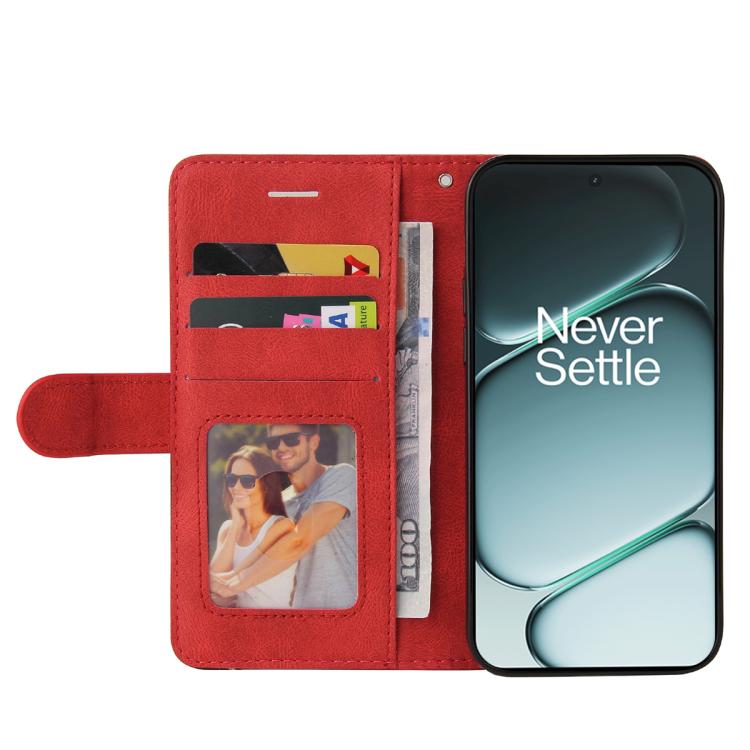 For OnePlus Ace 6 5G Dual-color Splicing Flip Leather Phone Case