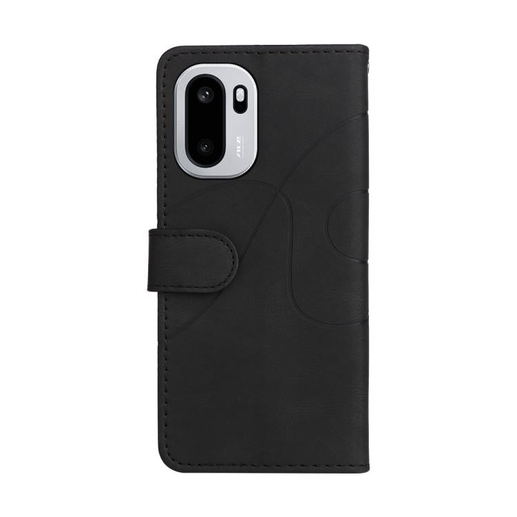 For OnePlus Ace 6 5G Dual-color Splicing Flip Leather Phone Case